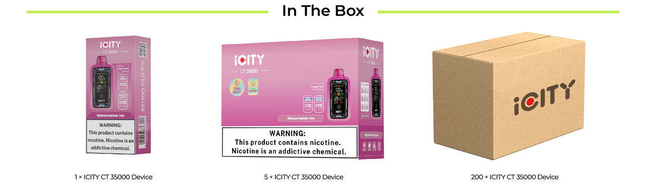 iCity CT 35000 Disposable