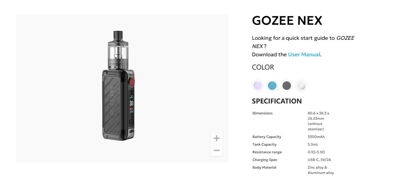 Innokin GOZEE NEX Kit