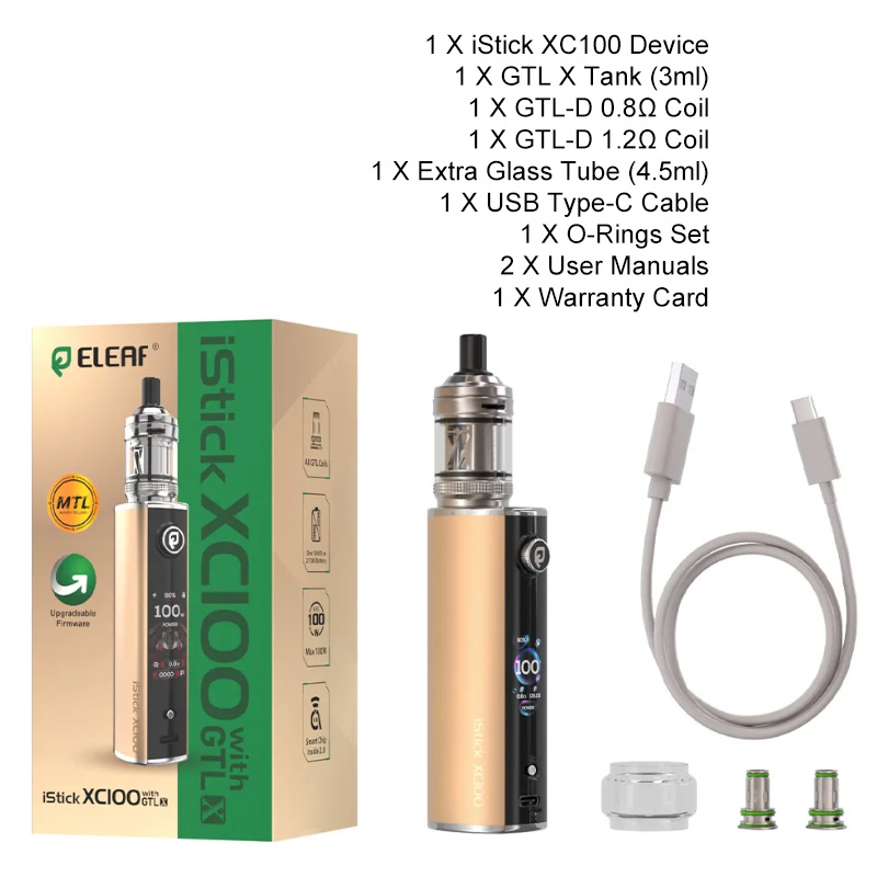 Eleaf iStick XC100 Mod Kit with GTL X Tank 3ml