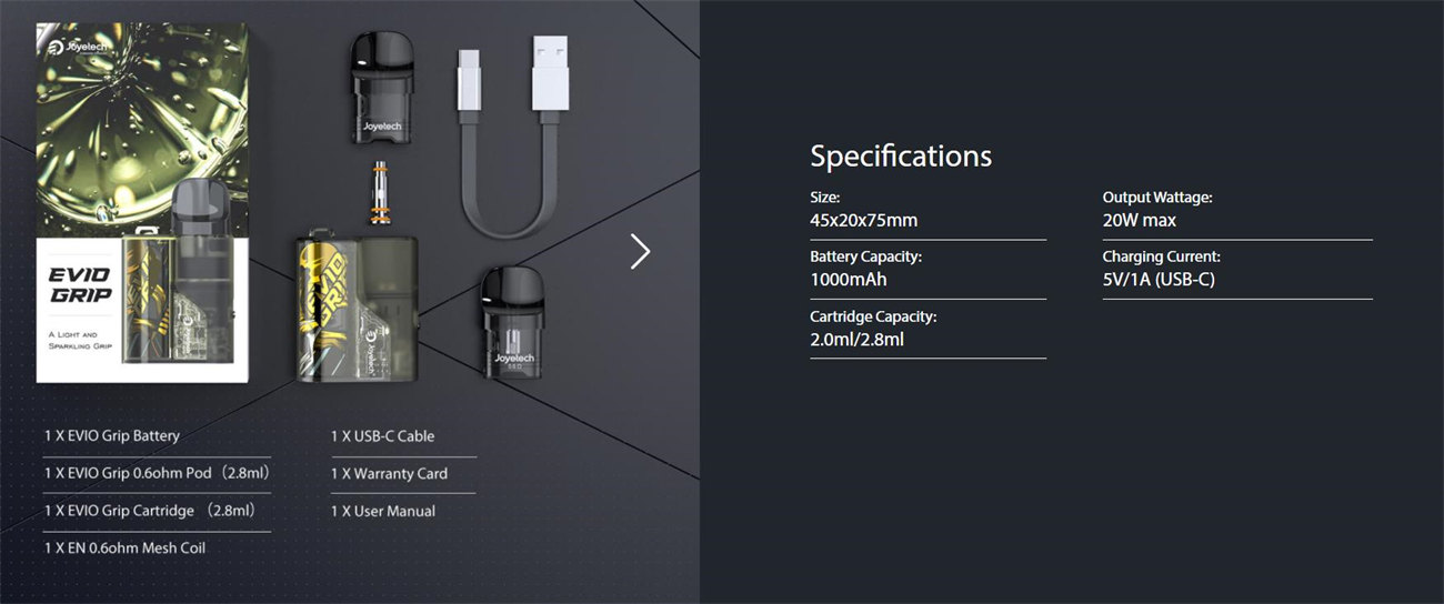 Joyetech EVIO Grip Pod Kit