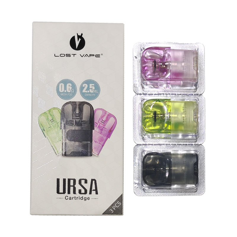 [Global-CN02] Lost Vape Ursa Pod Cartridge for Ursa Nano Kit / Ursa Baby Pod Kit / Ursa Pro Kit / Ursa Nano Pro / Ursa S Kit / Ursa Baby Pro Kit / Ursa Pocket Kit / Ursa Nano Air kit / Ursa Nano 2 kit