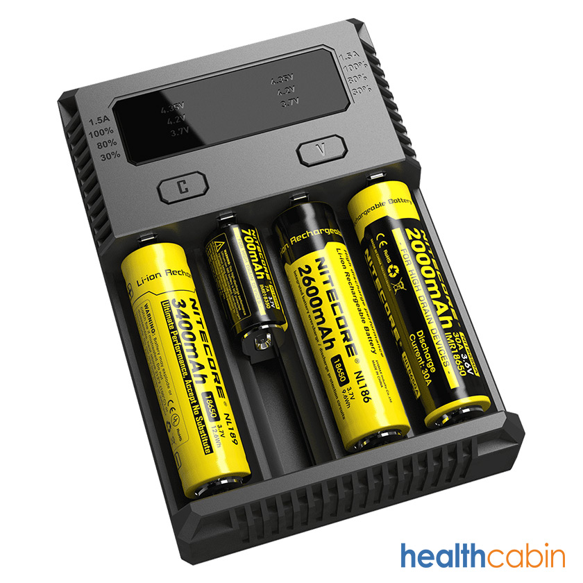 [Global-CN02][Clearance] Upgraded Nitecore Intellicharge i4 (US/Euro/AU Plug)-CigBest