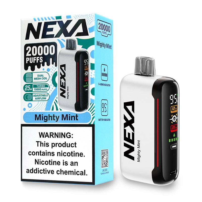 Nexa N20000 Disposable Vape Kit (20K Puffs) 800mAh 18ml (SALE)