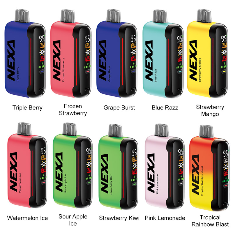 Nexa N20000 Disposable Vape Kit (20K Puffs) 800mAh 18ml (SALE)