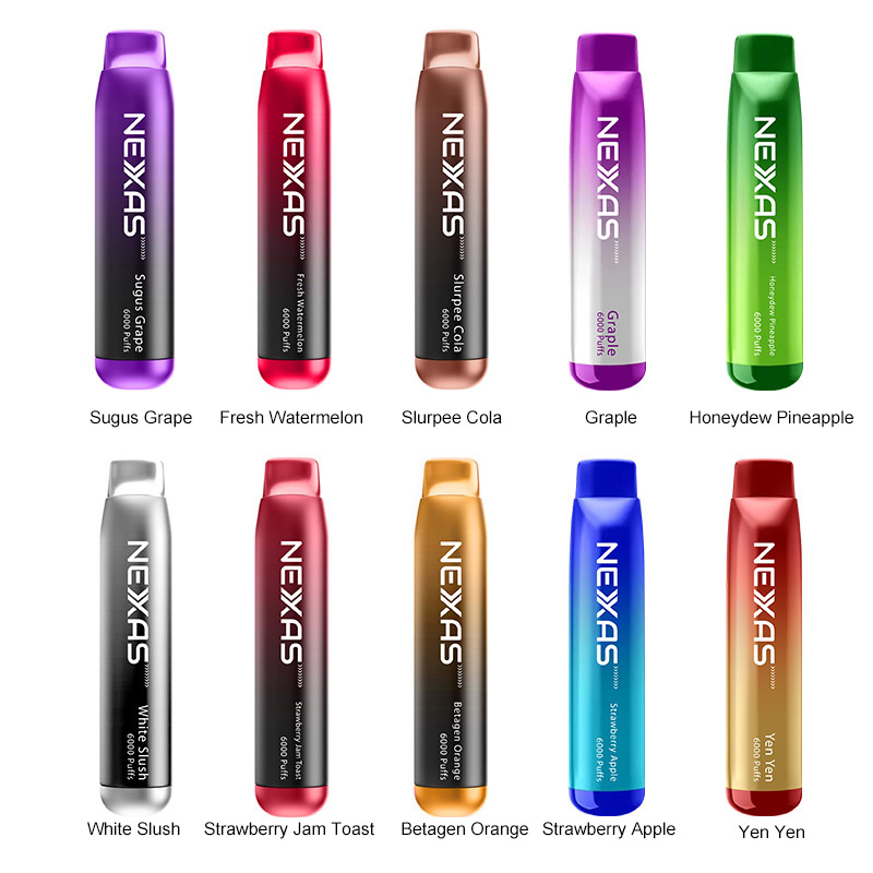 [Global-CN02] Nexas 6000 Puffs Disposable Vape Kit 600mAh 12ml