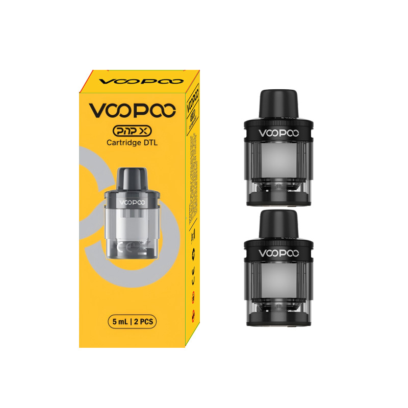 [Global-CN02] Voopoo PnP X Cartridge DTL for Drag S2 Kit / Drag X2 Kit / Argus Pro 2 Kit/ Doric 60 Pro 5ml (2pcs/pack)
