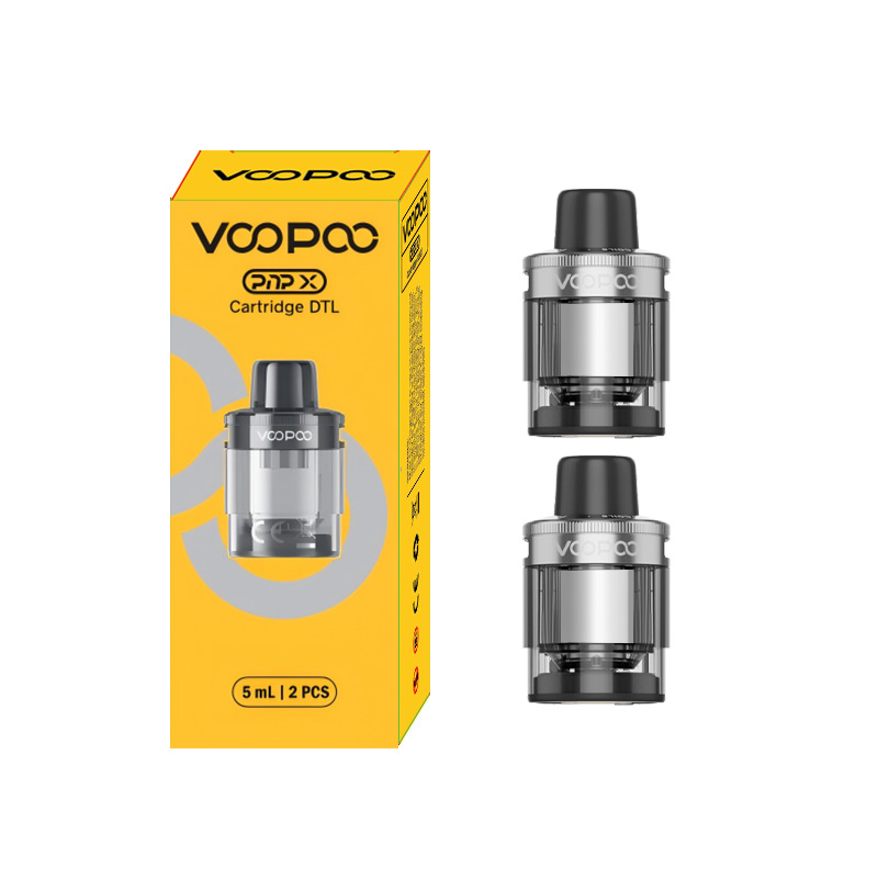 [Global-CN02] Voopoo PnP X Cartridge DTL for Drag S2 Kit / Drag X2 Kit / Argus Pro 2 Kit/ Doric 60 Pro 5ml (2pcs/pack)
