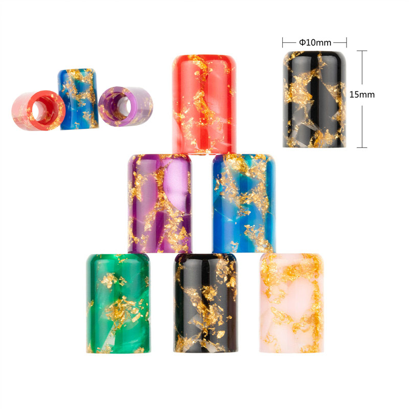 [Global-CN02] Reewape Resin Drip Tip Random Color (10pcs/pack)-CigBest