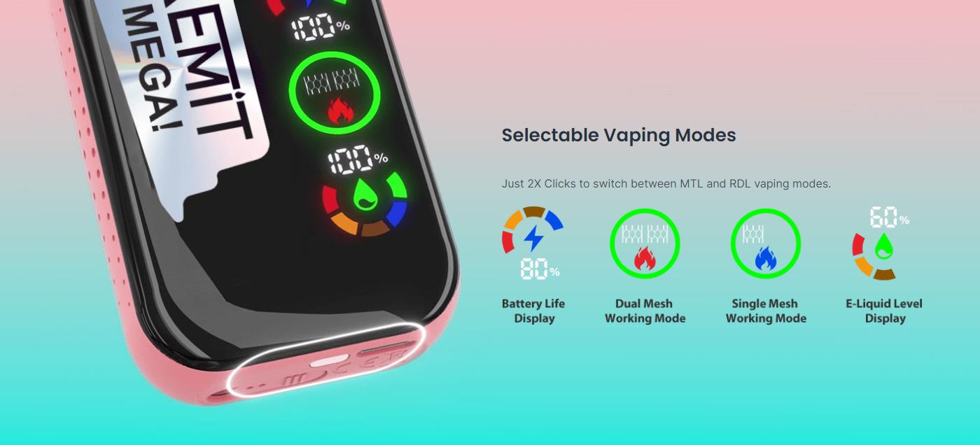 Remit Mega 18000 DPS Vape