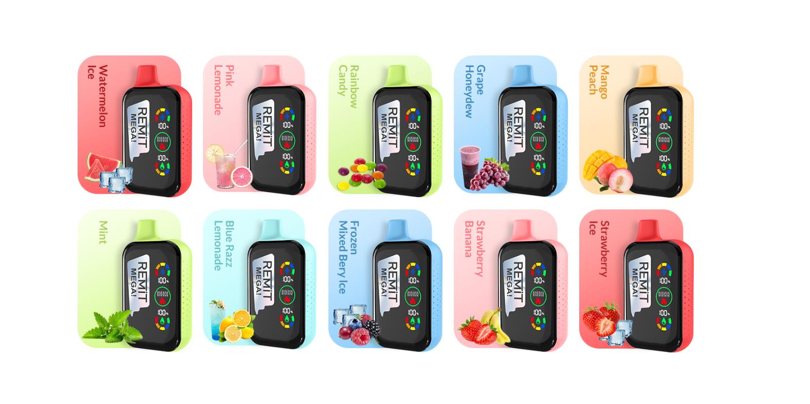 Remit Mega 18000 DPS Vape