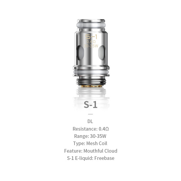[Global-CN02] Smoant S Series Coil for Santi Kit / Knight 40 Kit / Charon Baby Plus Kit / Charon T50 Kit / Pasito Pro Kit (3pcs/Pack)-CigBest