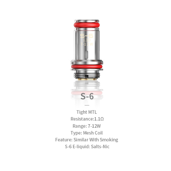 [Global-CN02] Smoant S Series Coil for Santi Kit / Knight 40 Kit / Charon Baby Plus Kit / Charon T50 Kit / Pasito Pro Kit (3pcs/Pack)-CigBest