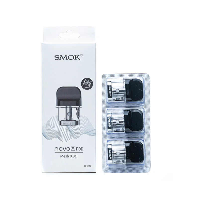 [Global-CN02] SMOK Novo 2 Pod Cartridge for SMOK Novo, Novo 2, Novo 2s, Novo 3 Kit, Novo 2x, Propod GT Kit, Novo Master Kit, Novo Master Box Kit 2ml (3pcs/pack)-CigBest