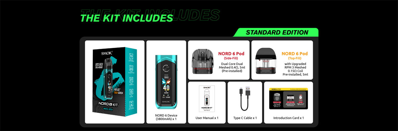 SMOK Nord 6 Pod Kit
