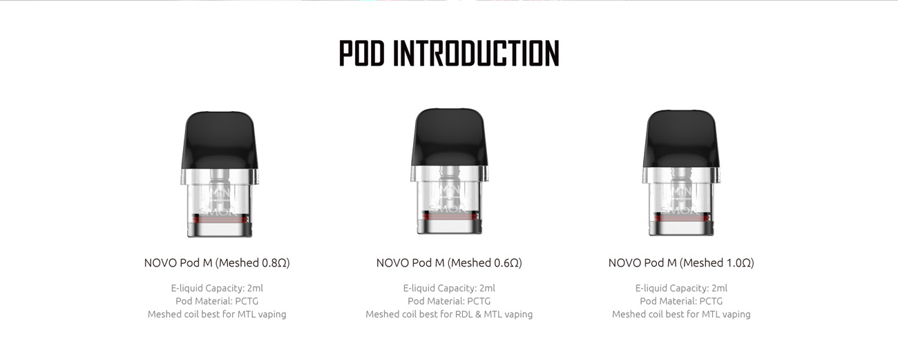 Cartuccia Pod per kit SMOK Novo