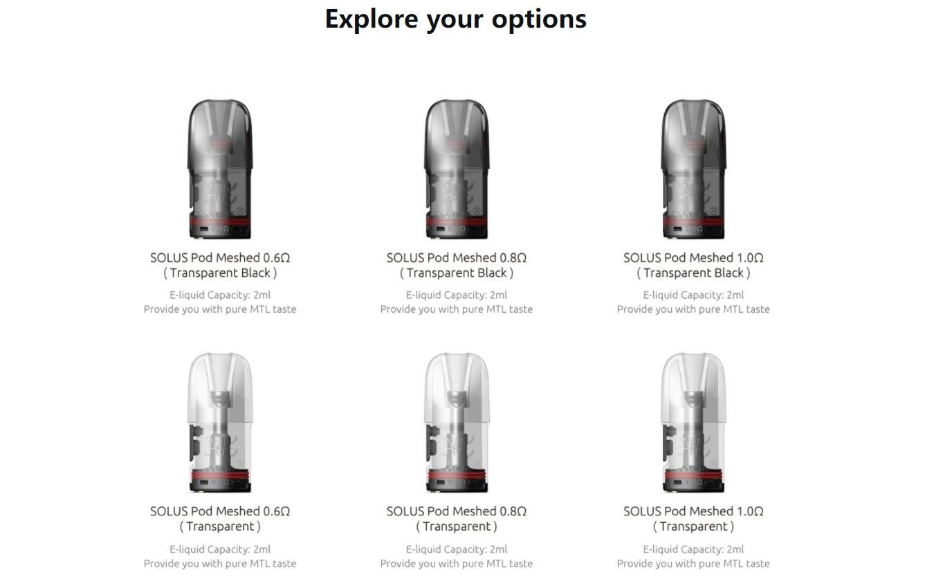Smok Solus Pod Cartridge