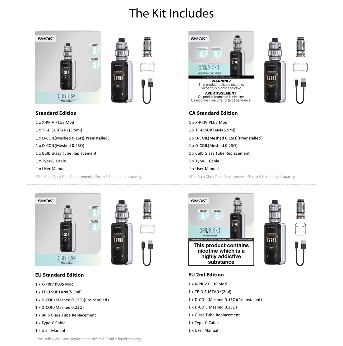 Kit Smok X Priv Plus