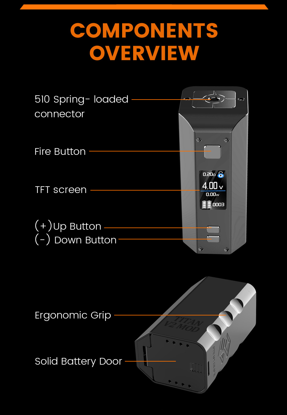 Steam Crave Titan V2 Mod