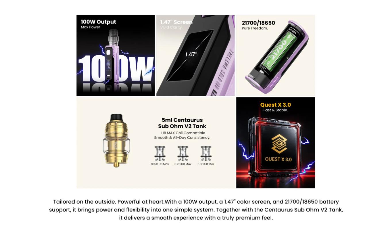 Lost Vape Thelema Solo 100 Pro