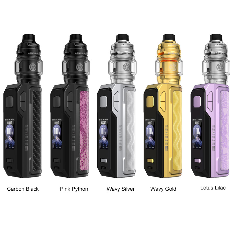 Lost Vape Thelema Solo 100 Pro Mod Kit with Centaurus Sub Ohm V2 Tank 5ml