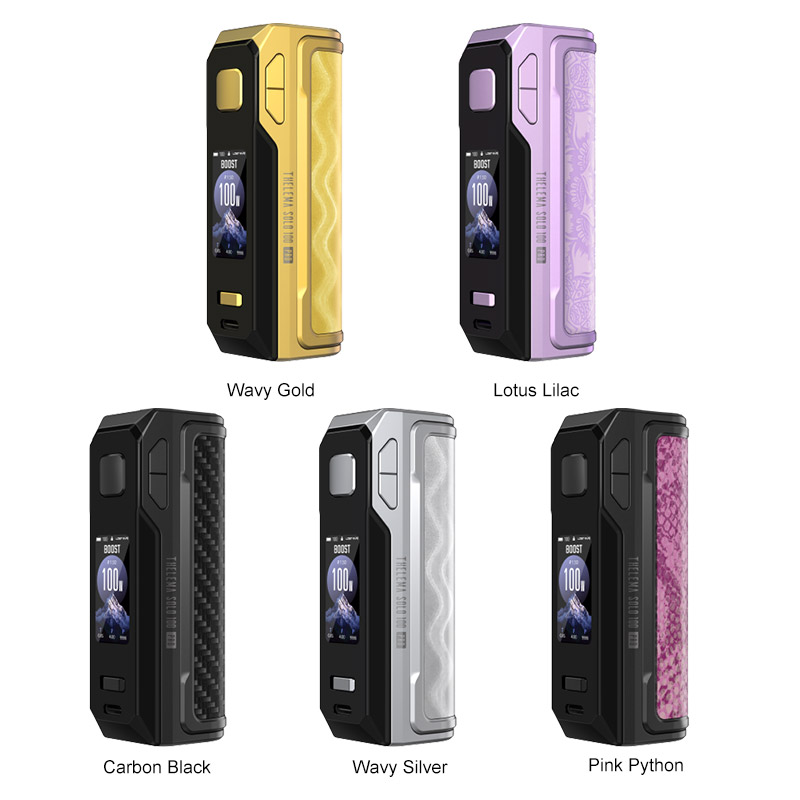 Lost Vape Thelema Solo 100 Pro Mod 100W (Single 18650/21700)