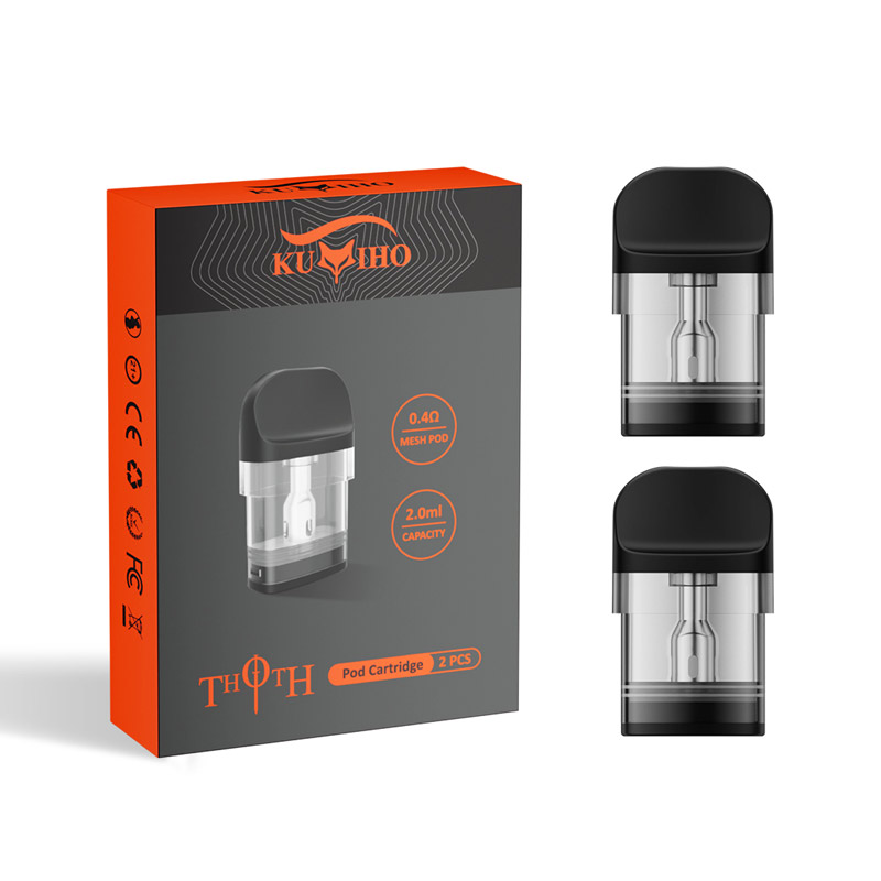 [Global-CN02] Kumiho THOTH Series Top Filling Pod Cartridge 2ml / 2.5ml (2pcs/pack)-CigBest