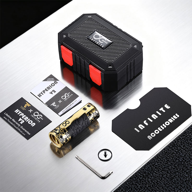 Thunder Cloud X Infinite Modz Hyperion V2 Mechanical Mod (18650/20700/21700)