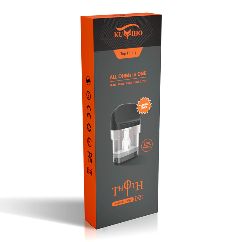 [Global-CN02][Testing Pack] Kumiho THOTH Series Top Filling Pod Cartridge-CigBest