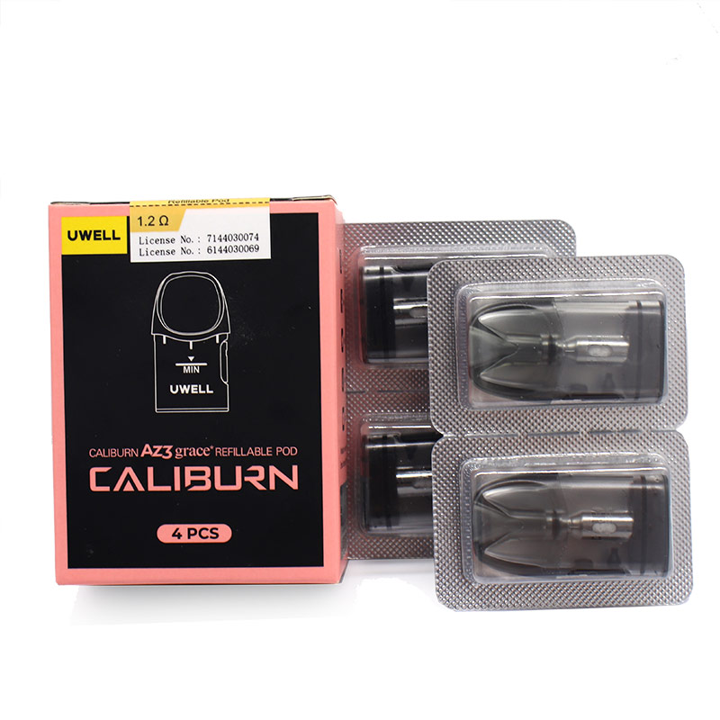 [Global-CN02][Clearance] Uwell Caliburn A3 / Caliburn AK3 / Caliburn A3S / AZ3 / AZ3 Grace / Pod Cartridge 2ml (4pcs/pack)-CigBest