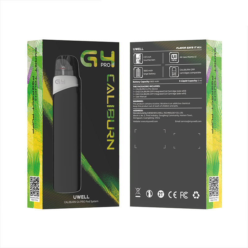 Uwell Caliburn G4 Pro Pod System Kit 1800mAh 3ml (35W)