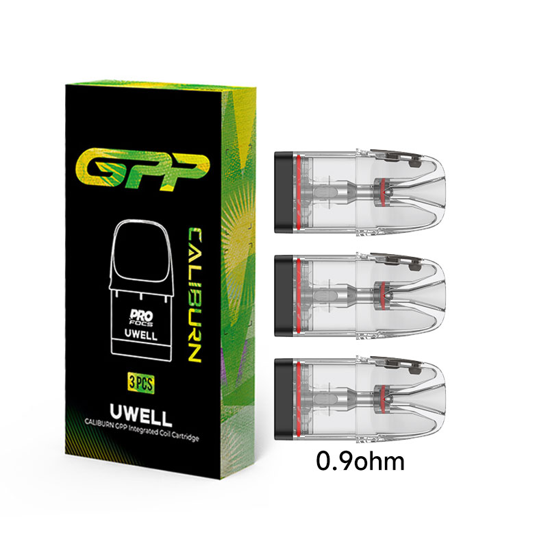 Uwell Upgraded Caliburn GPP Cartridge for Caliburn G4/G4 Mini Pod, Caliburn G3/GK3/G3/ECO/GK3 TENET/G3 Lite/G3 Lite KoKo/G3 Pro/G3 Pro KoKo Kit 3ml (3pcs/pack)