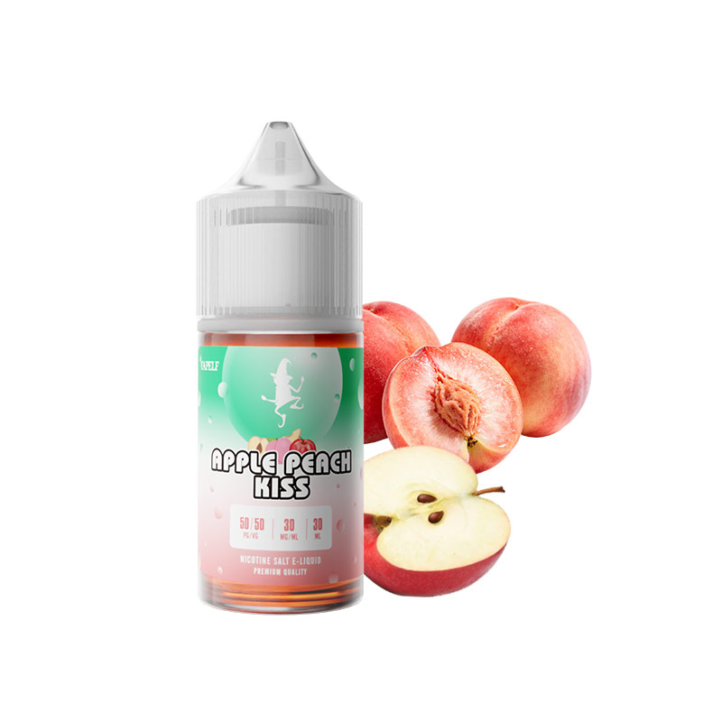 30ml Vapelf Apple Peach Kiss Salt E-liquid