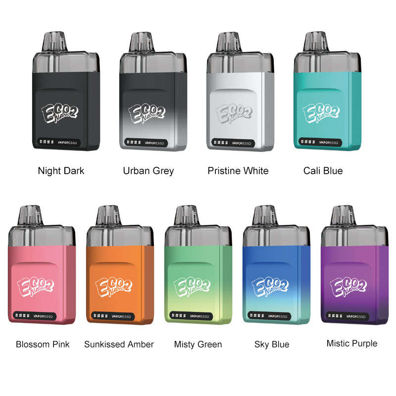 [Global-CN02] Vaporesso ECO Nano 2 Pod System Kit 1000mAh 6ml-CigBest