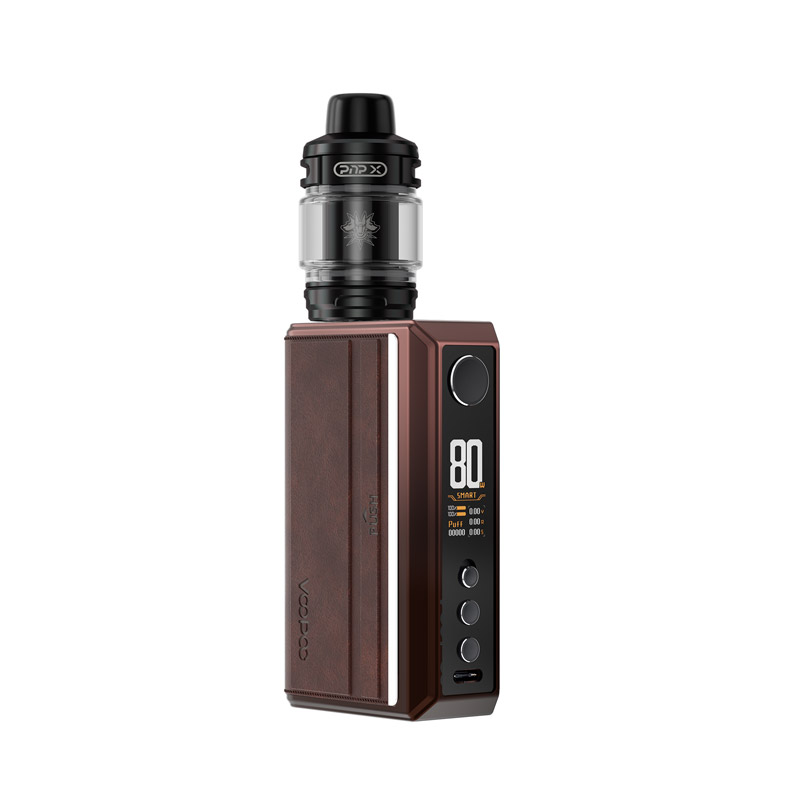 [Global-CN02] Voopoo Drag 5 177W Box Mod Kit with Uforce-X Tank Atomizer 5.5ml-CigBest