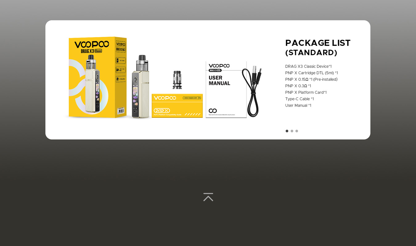 Voopoo Drag X3 Classic Kit