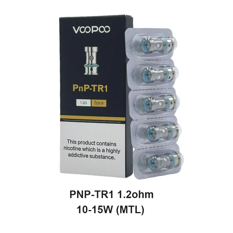 [Global-CN02] Voopoo PnP Replacement Coils for Drag Baby/Mini/2/S/X,VINCI Series Kit,Argus Pro,PnP 20/22,V.SUIT,Doric 60,Drag E60,Drag H80 S (5Pcs/Pack)