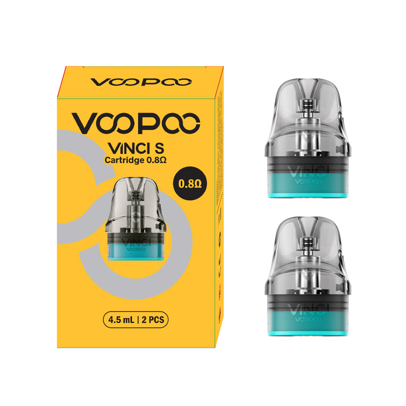 VOOPOO VINCI S Series Pod Cartridge for the VINCI S, VINCI E40/ E80/ E120 Kit (2pcs/pack)