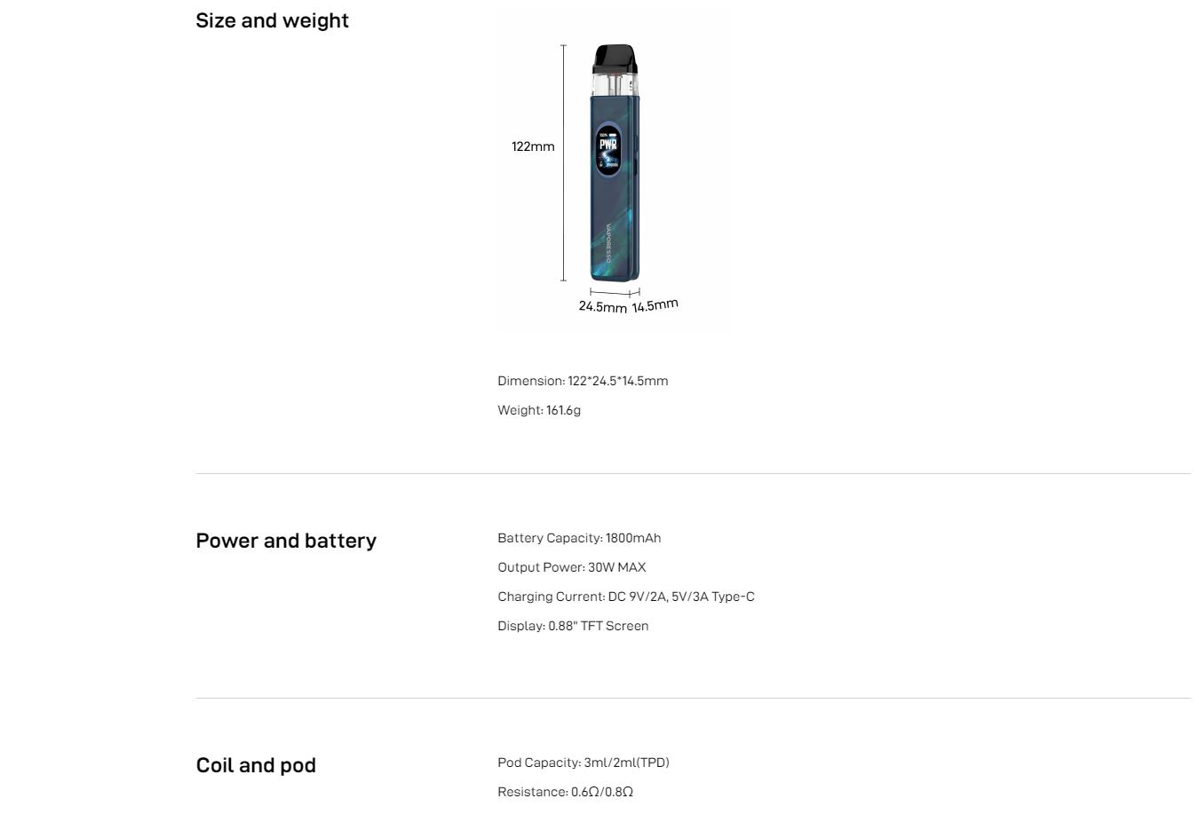 Vaporesso Xros 6 Kit