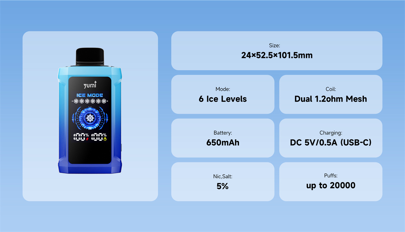 YUMI P20000 Einweg-Vape-Kit
