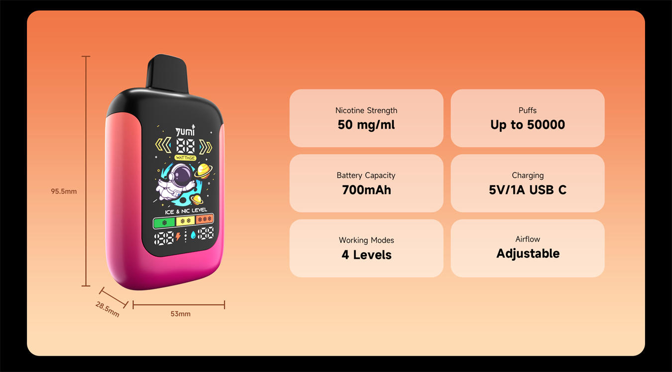 Yumi Spaceman 50K Disposable