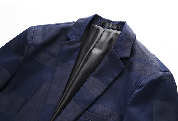 Geometric Statement Blazer S8532-DOOHOOB