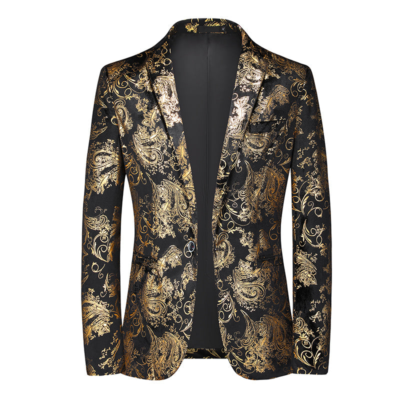 Black_Gold_Paisley_Men_Blazer_S8690_Stylish_Formal_Occasions_DOOHOOB