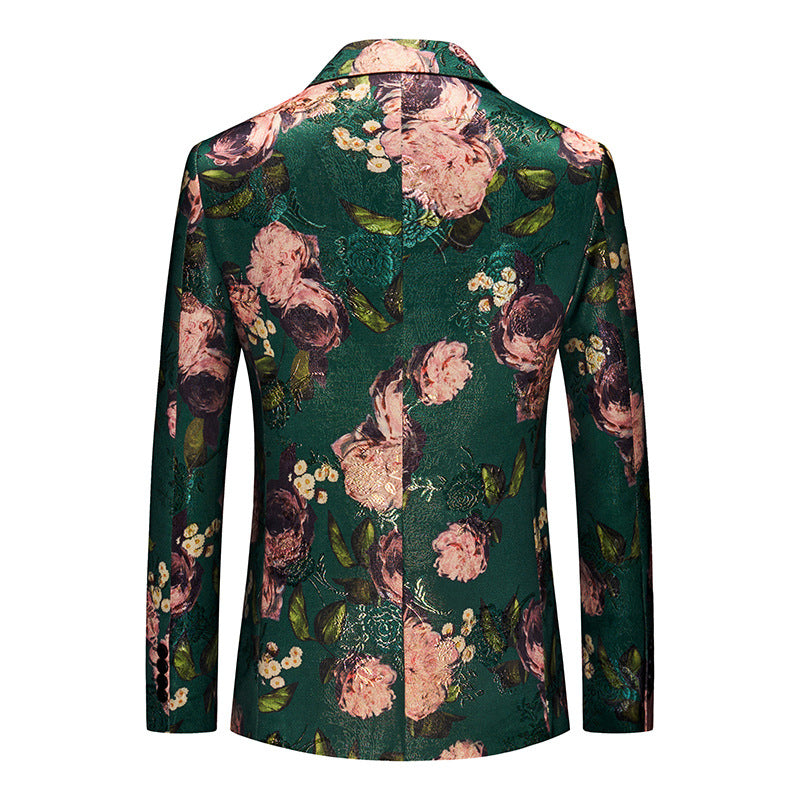 Abstractionist Peony Blazer S8190-DOOHOOB