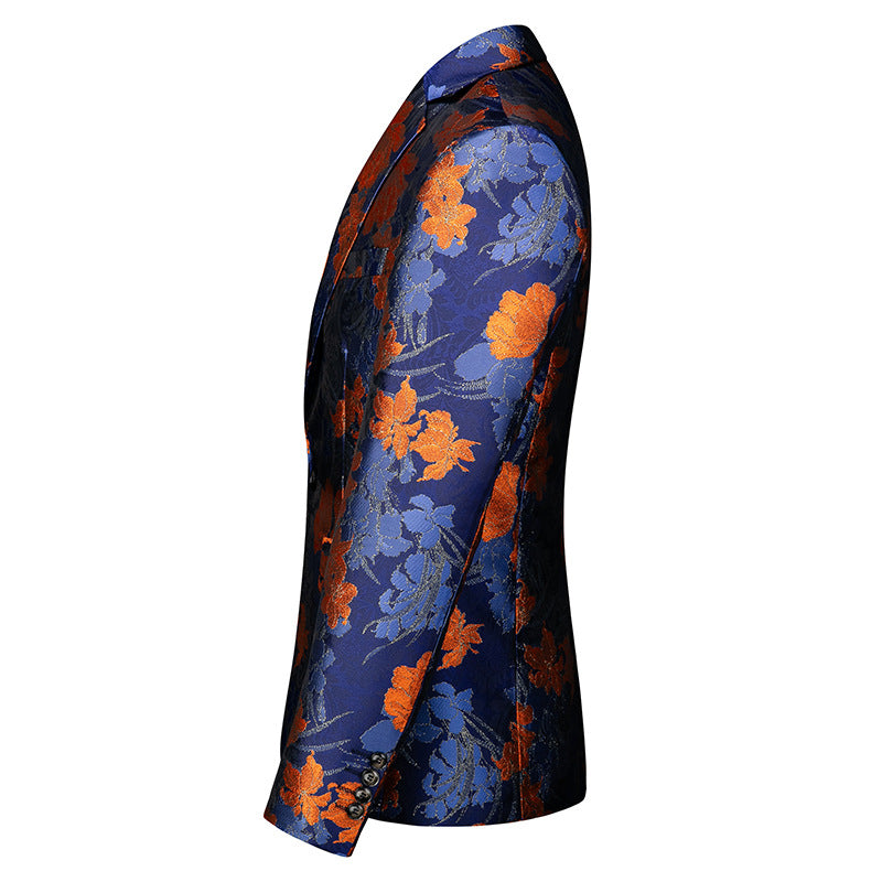 Clashing Embroidery Blazer S8165-DOOHOOB