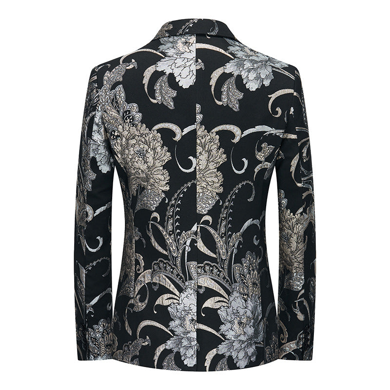 Dark Flowers Blazer S8189-DOOHOOB