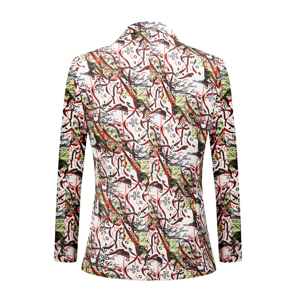 Impressionist Print Suit M8039-DOOHOOB