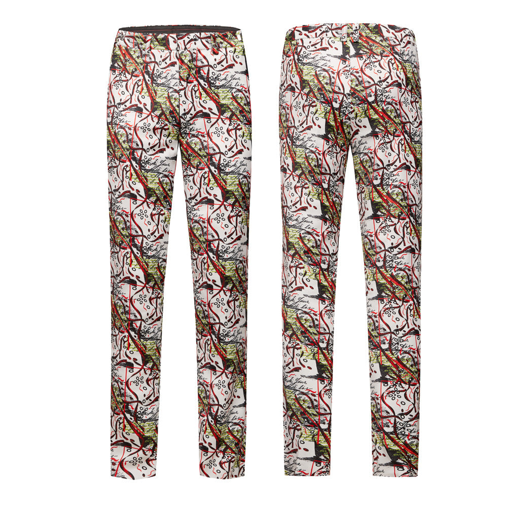 Impressionist Print Suit M8039-DOOHOOB