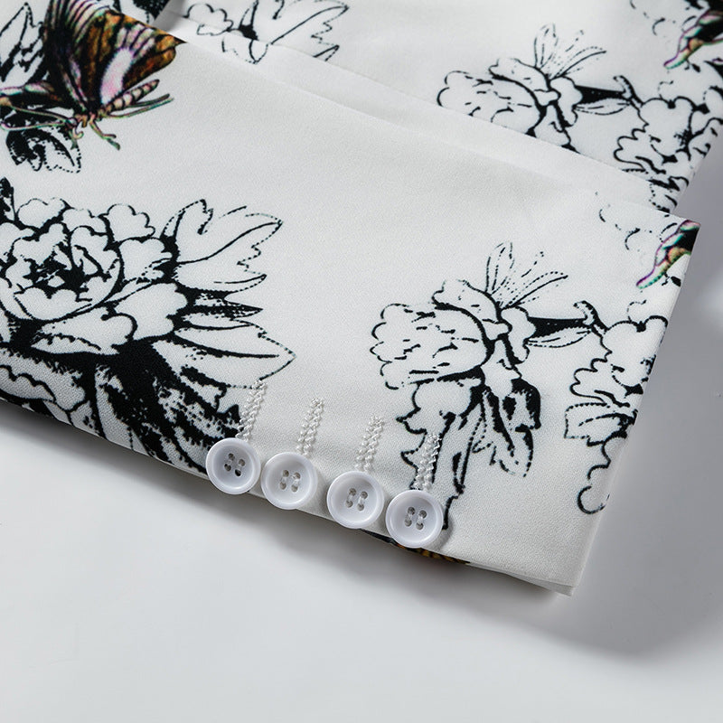 Classical Painting Blazer S8171-DOOHOOB