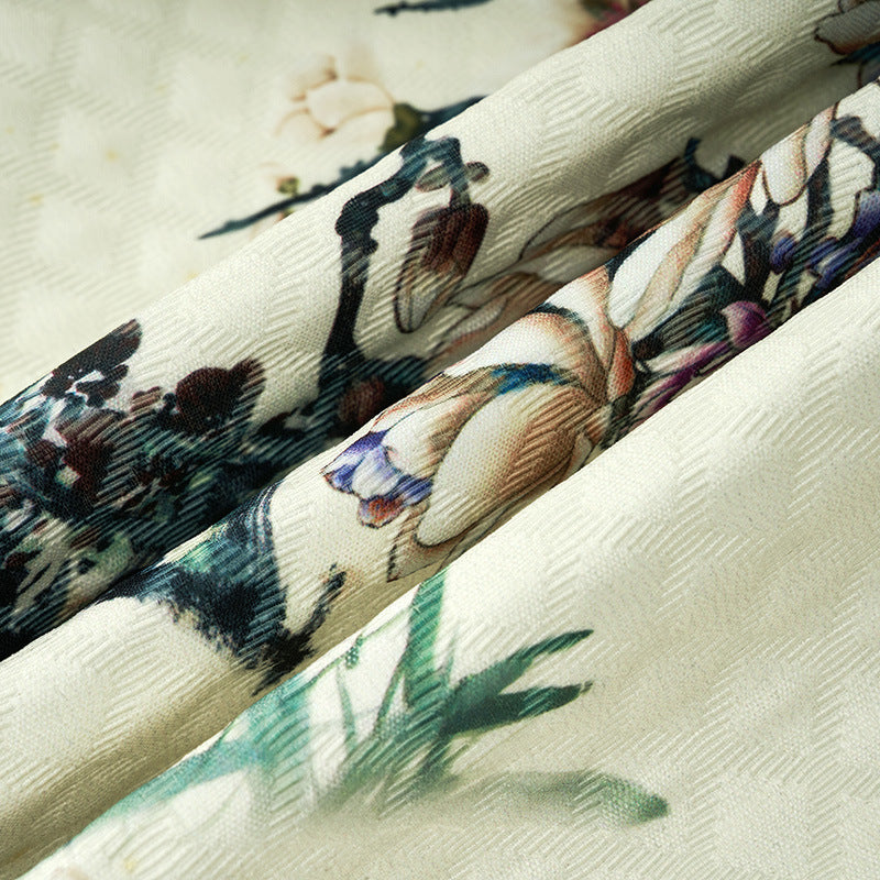 Bamboo Print Blazer S8188-DOOHOOB