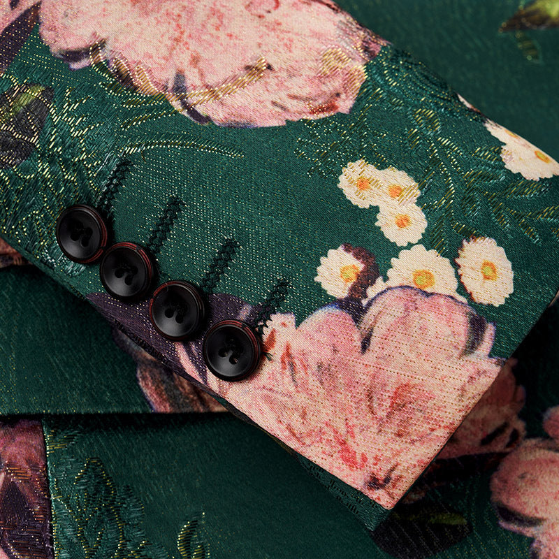 Abstractionist Peony Blazer S8190-DOOHOOB